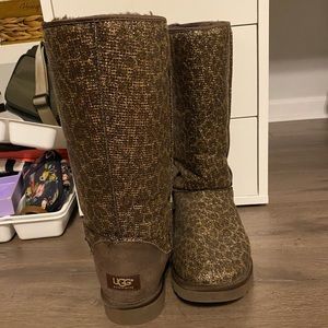Cheetah Print UGG boots